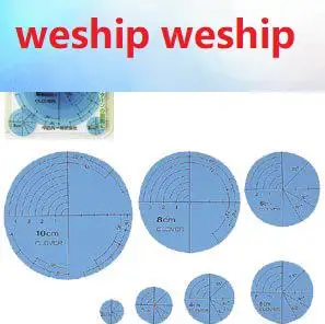 

Janpan CLOVER patch work drawing board Circular template for Hand tools 1set=7pcs 57-894