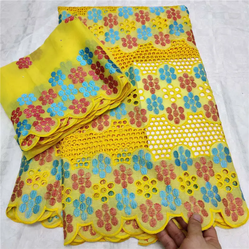 Швейцарская вуаль африканская сухая кружевная ткань вышивка нигерийская