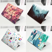 originality leaf flower crystal hard cover lucency case for macbook pro 13 15 air 11 12 inch 2020 a2338 a2251 a1932 a1466 a2179