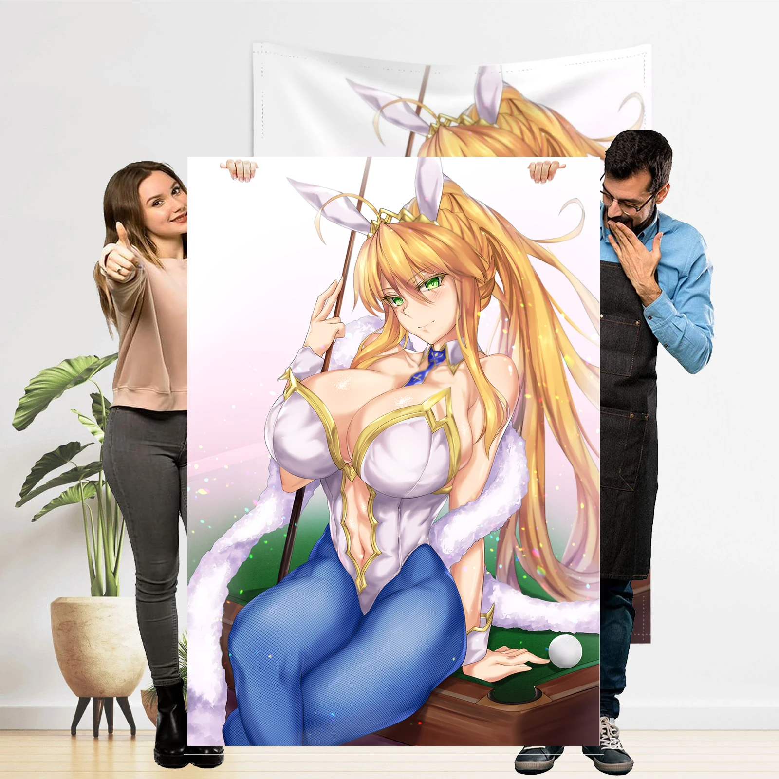 

Fate Grand Order Tapestry Hentai Anime Altria Poster Wall Hanging Artist CG Tapestries Sexy Adult Tapestrys H Doujinshi Tapestr