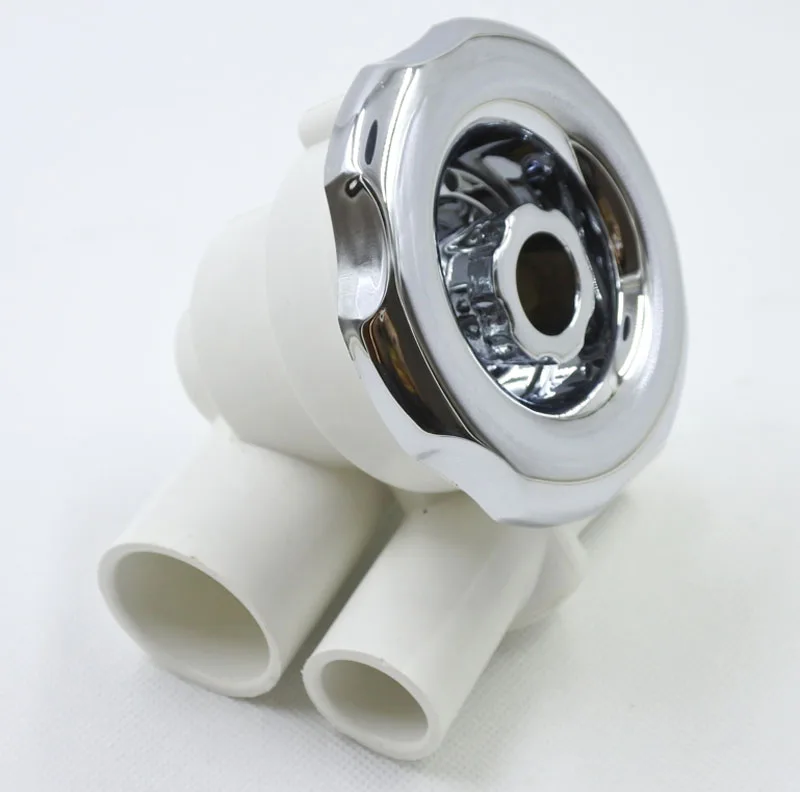 3," v-образная Массажная струя, 88 мм пластиковая хромированная поверхность массажа патрубок ванны, спа гидромассажная Ванна