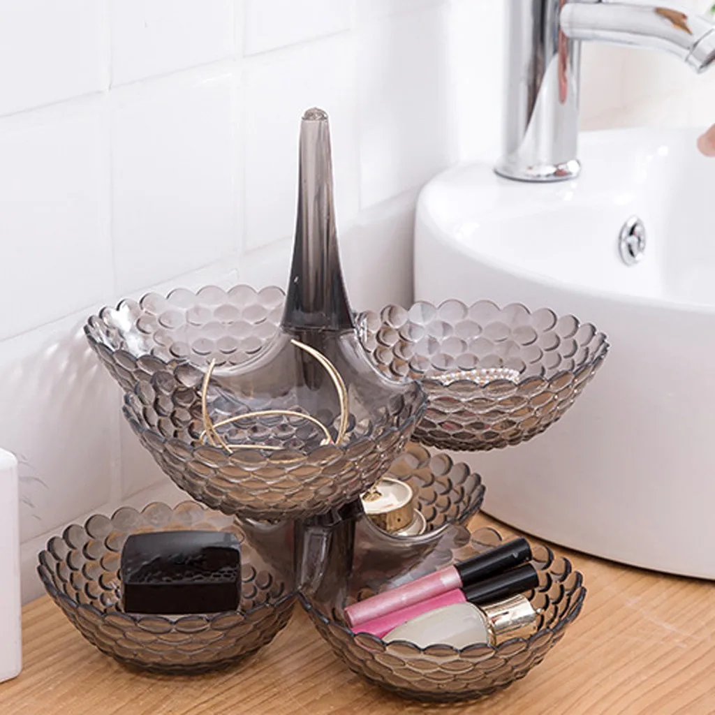 Творческая Фруктовая тарелка с мульти Слои накладывается конфетная Сухофрукты