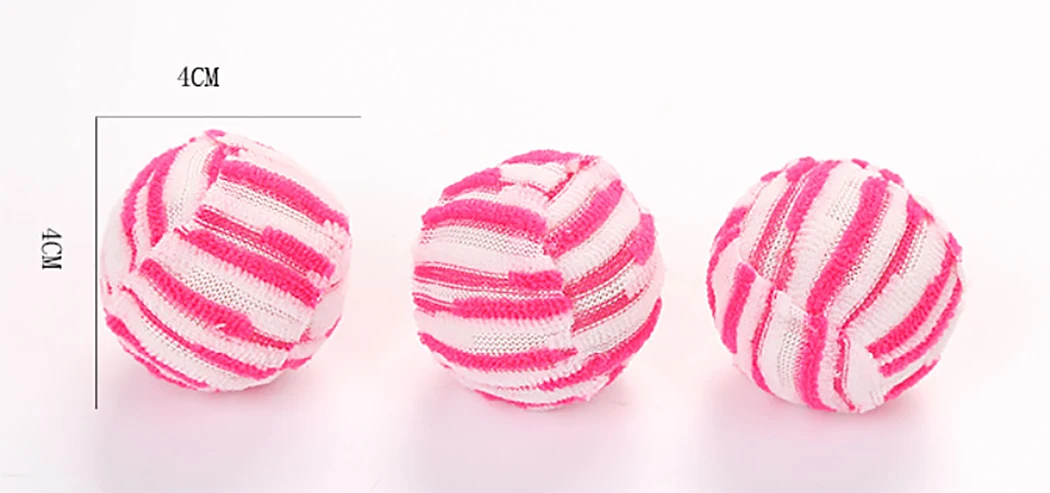 6 шт. симпатичный мяч для кошек креативный Забавный упражнений игрушка
