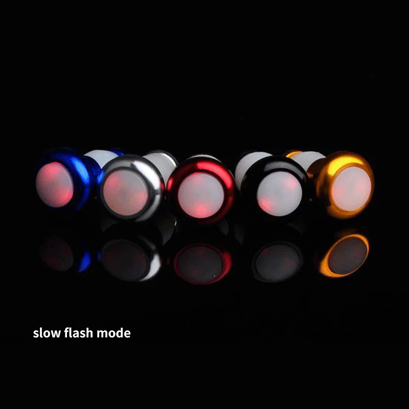 

Handlebar Warning Lamp Adjustable Practical Safety Bike Turn Signal LED Light Aluminum Alloy Handlebar Indicator Light