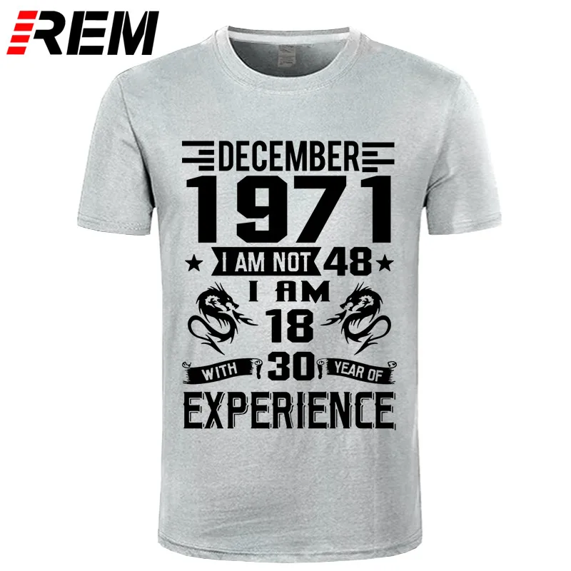 REM, новинка 1971 года, Мужская футболка с коротким рукавом, Повседневная модная футболка с принтом, 1971 - Цвет: gray black