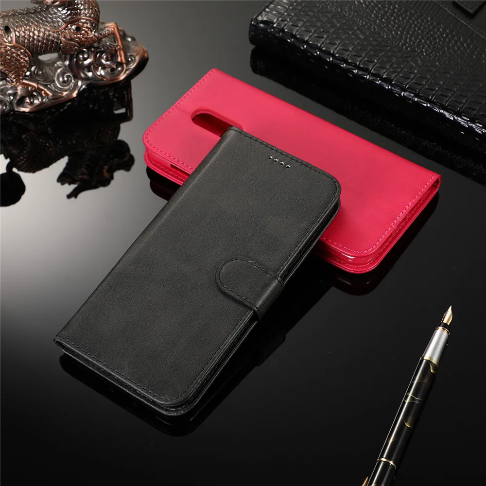 Кожаный чехол книжка One Plus 7 Pro в стиле ретро для Oneplus 7pro Global роскошный Магнитный