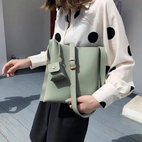 Womens bag new fashion diagonal shoulder bag for college students to go with lazy wind bucket bag Instagram large capacity