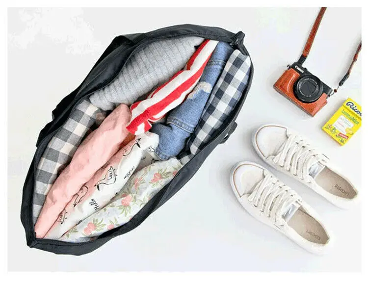 Большая вместительная дорожная сумка для хранения багажа складная сортировки