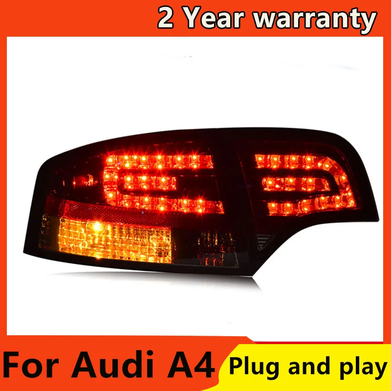 

KOWELL Car Styling for AUDI A4L Taillights 2005-2008 for A4L LED Tail Lamp Rear Lamp DRL+Brake+Park+Signal led lights
