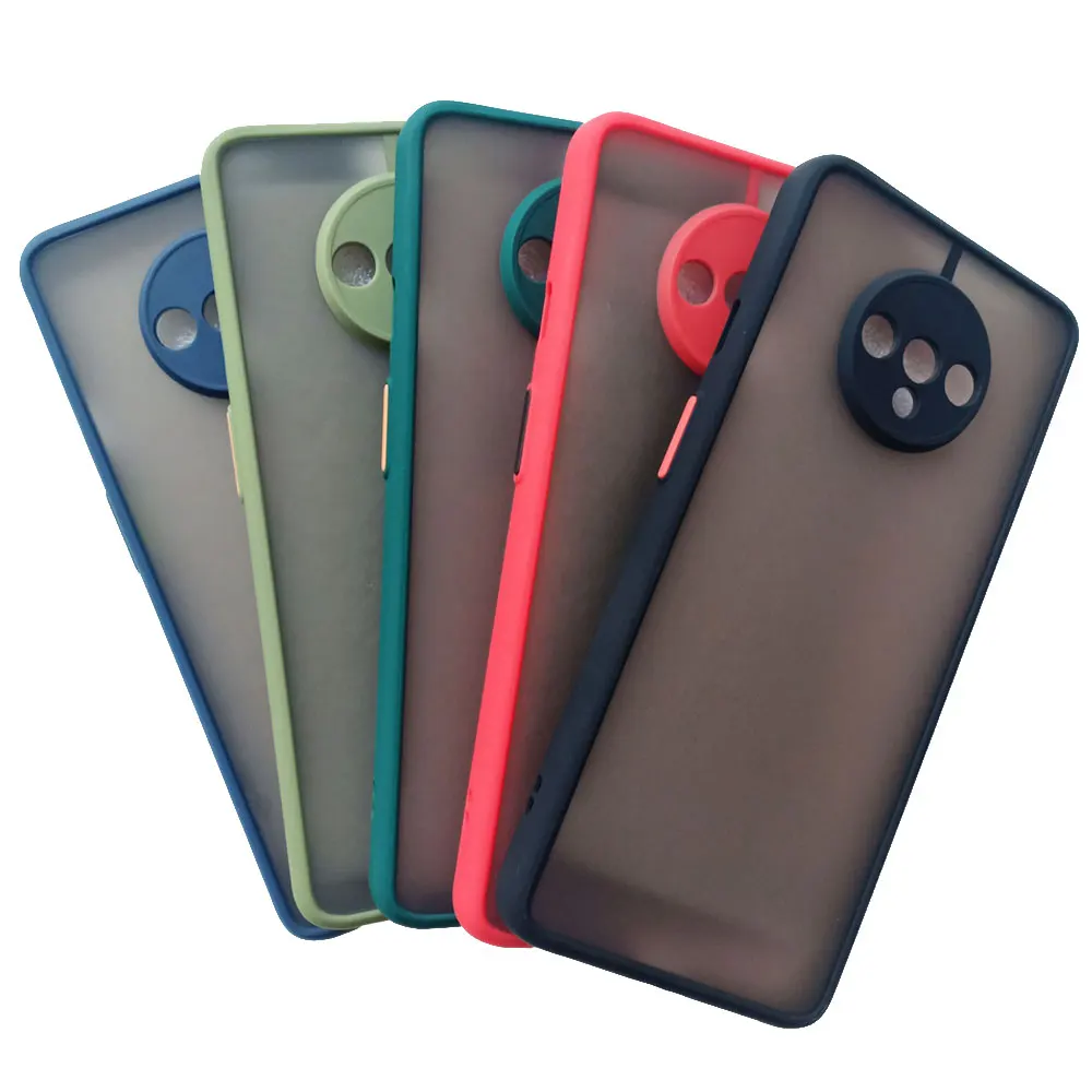 for oneplus 7t case camera protection hd1901 hd1903 hd1900 phone case for oneplus 7t cover hard matte transparent shockproof free global shipping