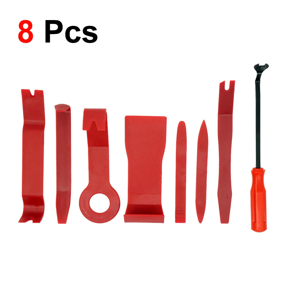 

Auto Deur Clip Panel Trim Removal Tool Kits Navigatie Demontage Wip Auto-interieur Plastic Wip Conversie Tool 8 Sets Accessories