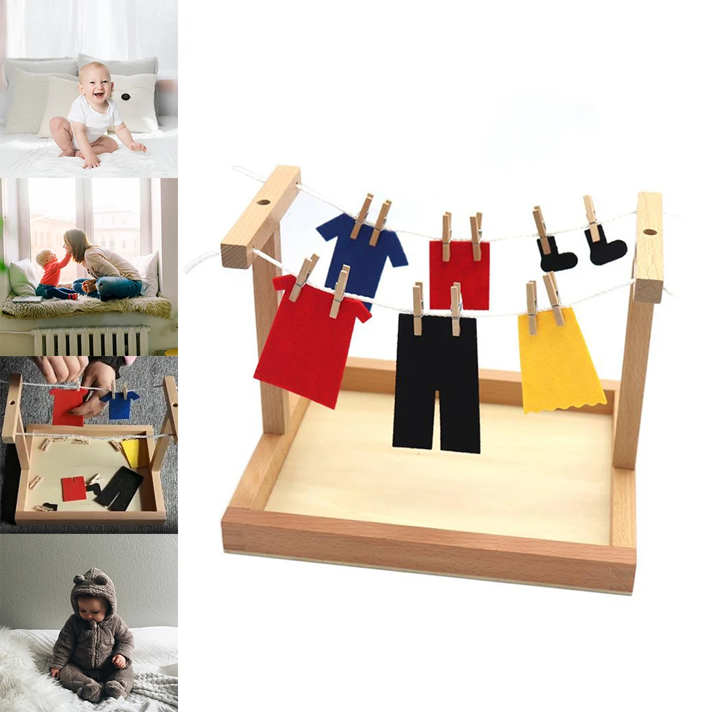 

Busy Board Montessori Sensory Activity Board for Toddlers Develops Basic