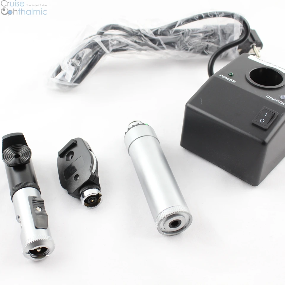 Перезаряжаемый настольный офтальмоскоп и ретиноскоп галогенная лампа зарядное
