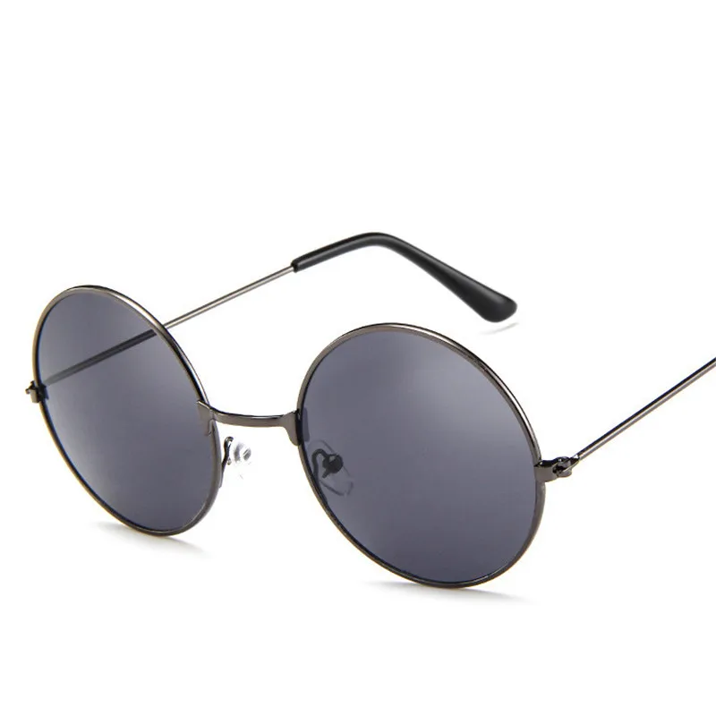 

2021 Fashion Round Metal Frame Sunglasses Men Women Retro Classic Prince Mirror Circle Round Sunglasses Muti-Colors Optional