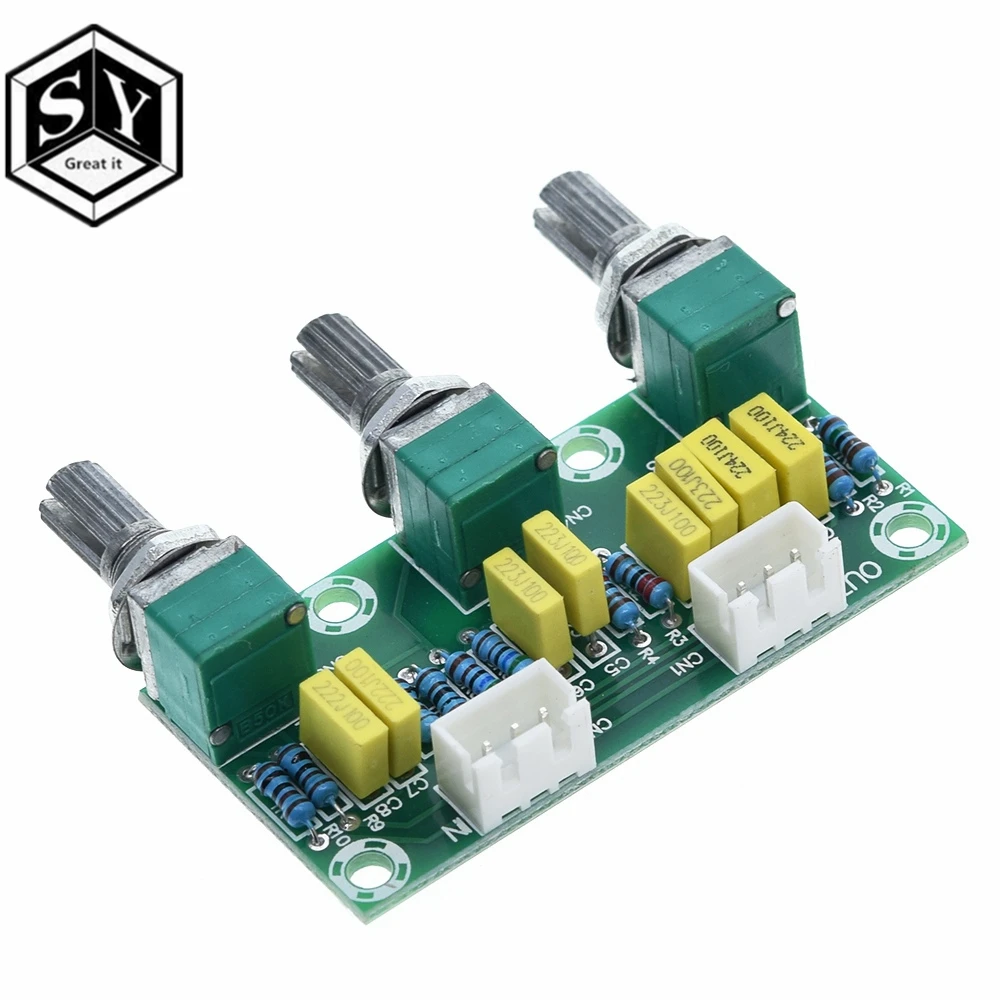 XH-M802 пассивная тональная плата предусилитель модуль питания низкая Регулировка