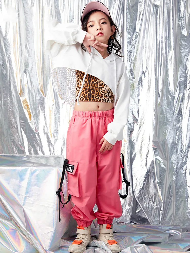 

Новинка, Детский Стиль, розовые брюки для девочек, костюм джазового костюма, костюм для бальной комнаты