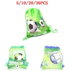 5102030 шт., нетканые спортивные зеленые сумки на шнурке