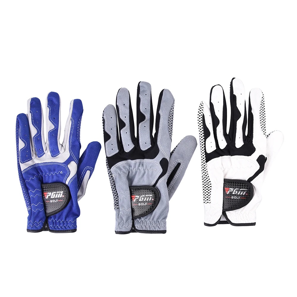 

Golf Gloves Male Left Hand Breathable Golf Glove LYCRA Slip-resistant Granules Microfiber Cloth Gloves For Golf Accessories