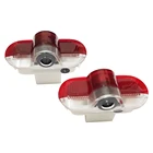 2 шт. Светодио дный свет для Golf 4 MK4 1J Plus вариант Alltrack Touran Caddy Sharan 7M R Line проектор с логотипом автомобиля дверная лампа аксессуары