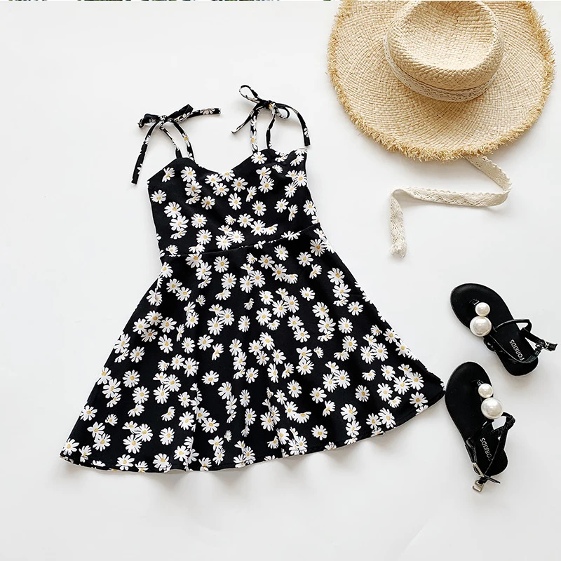 2021 детское летнее платье для девочек Одежда детей Шифоновое с изображением