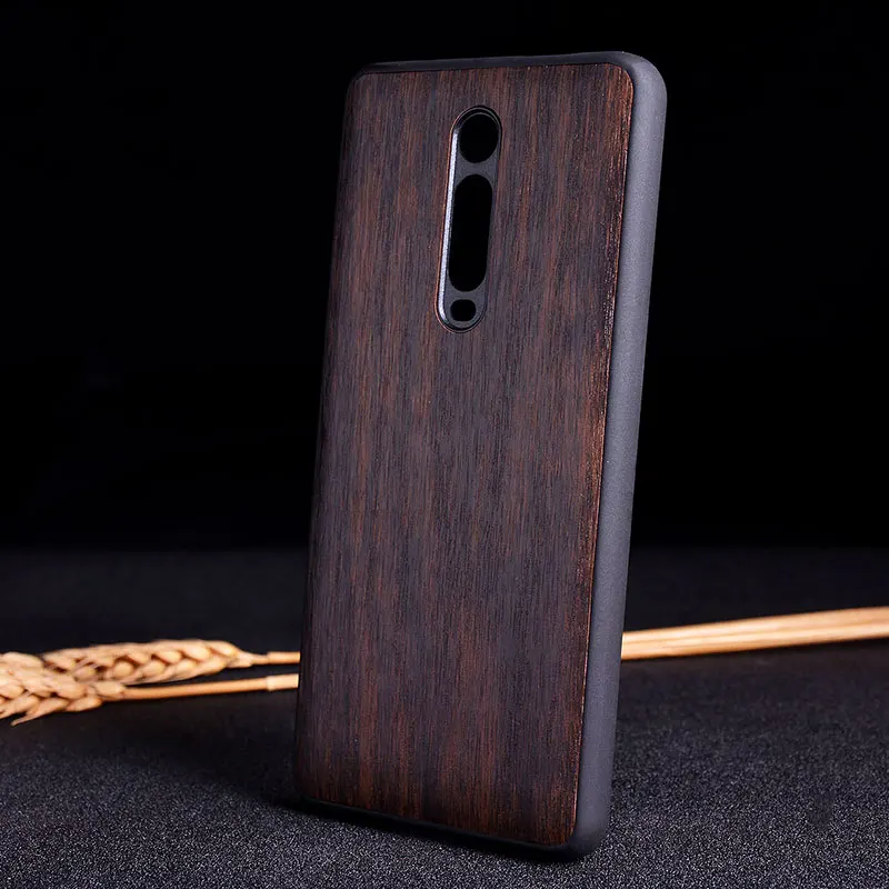 Чехол с имитацией под дерево для Xiaomi Mi 9T Pro пасторальным дизайном ТПУ + ПК материал