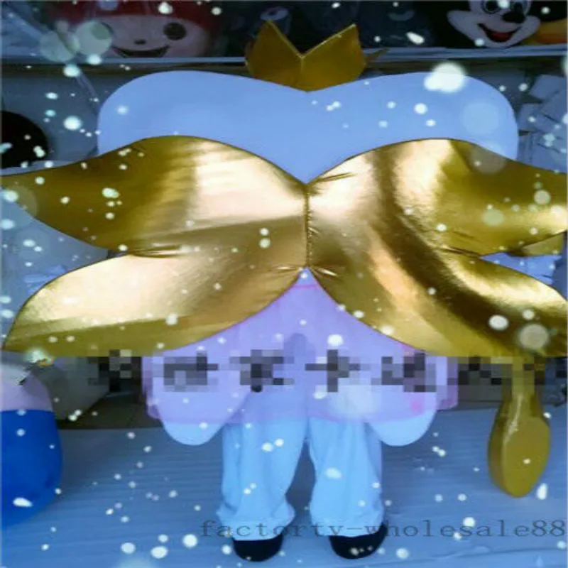 Костюм талисмана зуба принца для ухода за зубами Платье взрослых Вечерние