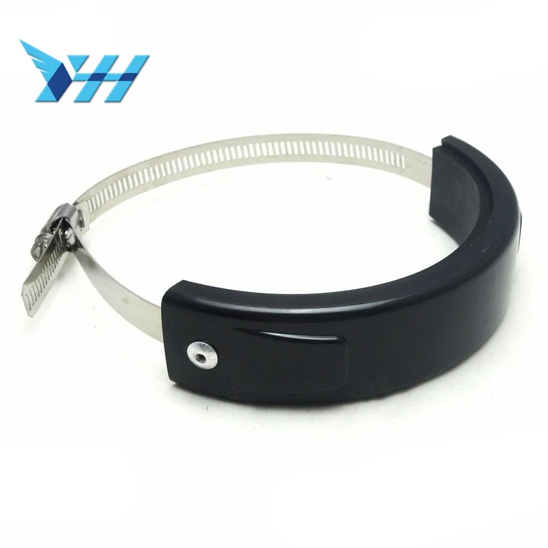 Универсальная круглая защита для выхлопных газов из нержавеющей стали может