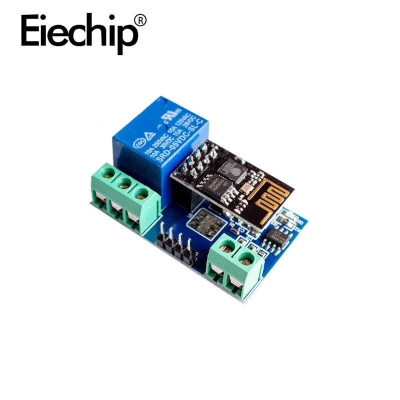 

ESP8266 ESP-01S Wireless WIFI Module 5V WiFi Relay Module Things Smart Home Remote Control Switch for Arduino Phone APP