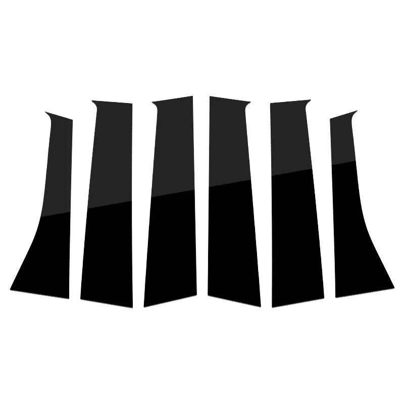 Акриловые полосы центральная колонка автомобиля отделка окон декоративные