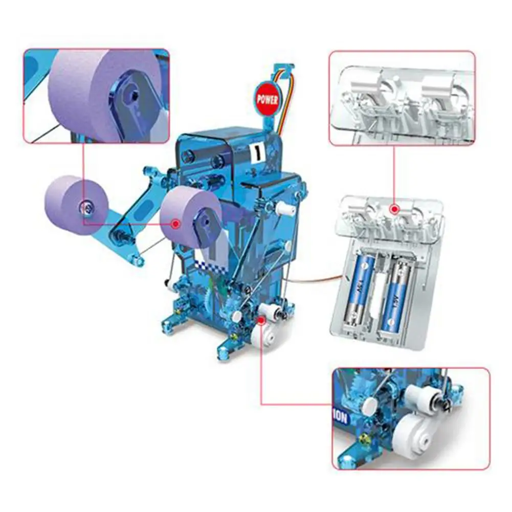 

Electric Boxing Robot Parent-child Fun Assembled Interactive Battle Puzzle Robot High Quality Material Assemble The Robot Model