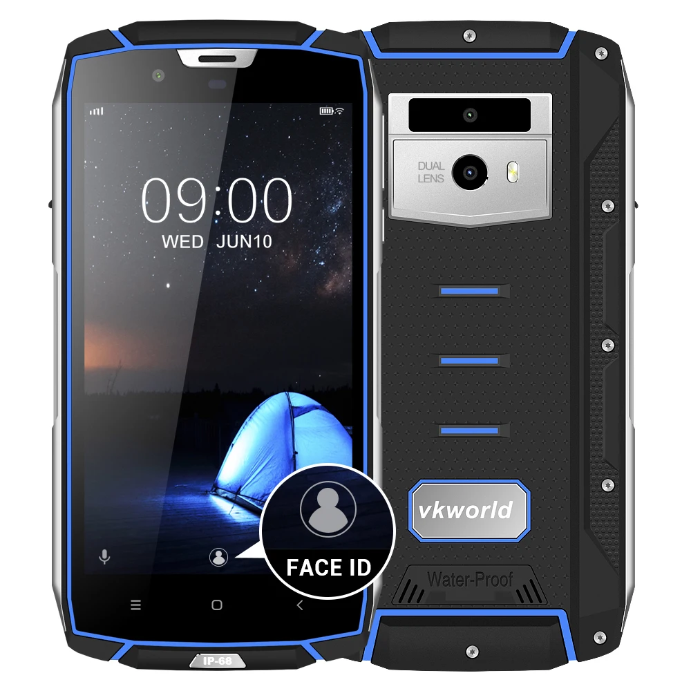 Водонепроницаемый смартфон Vkworld VK7000 экран 5 2 дюйма Восьмиядерный процессор MTK6750T 4