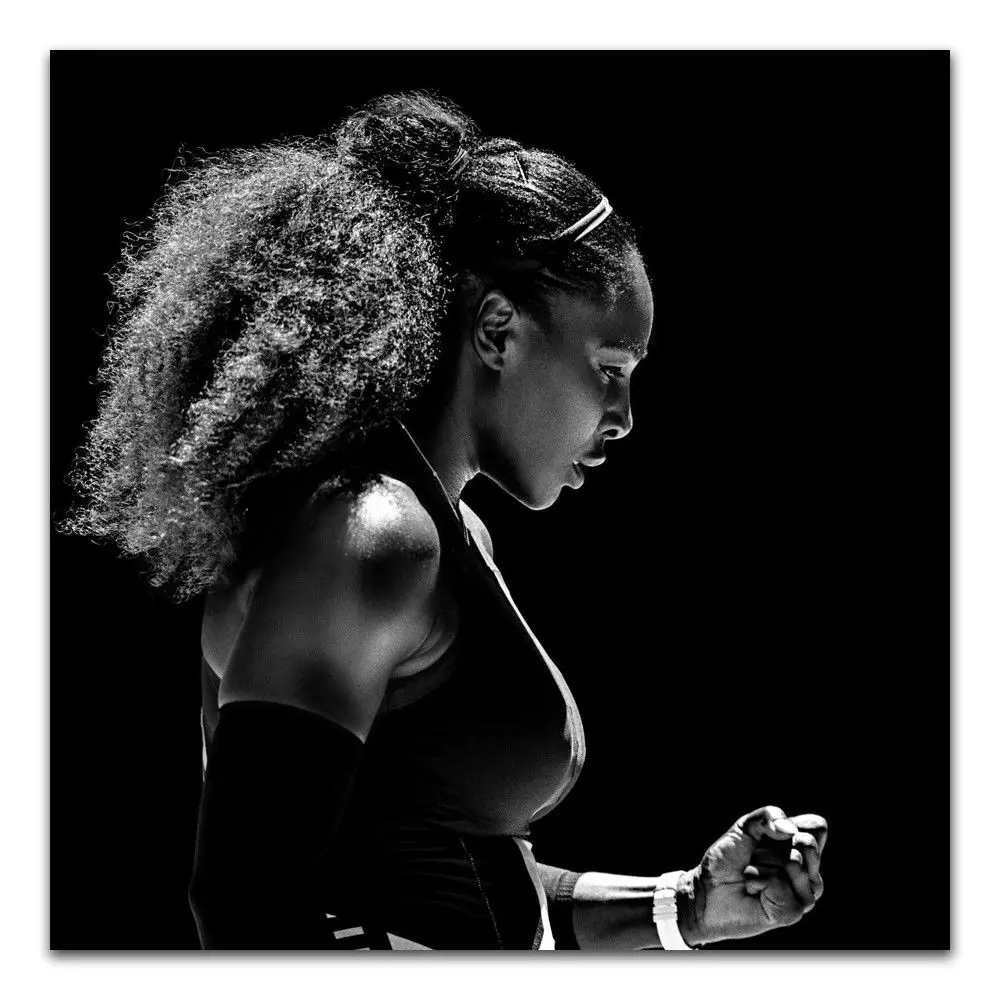 Бестселлер TX105 плакат Серены Уильямс для спортивной игры в теннис звезда женщины