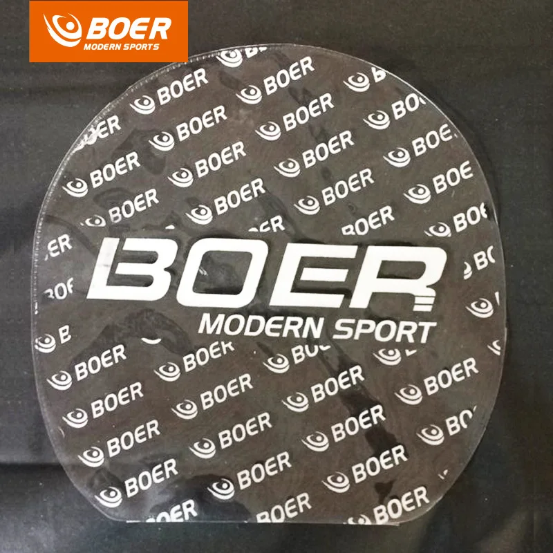 1 шт. Черная Клейкая Защитная прозрачная пленка для ракеток настольного