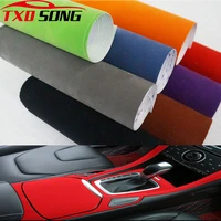 50x200cm velvet fabric suede vinyl film car wrap sticker auto decal car automobiles self adhesive sticker car stylng accessories