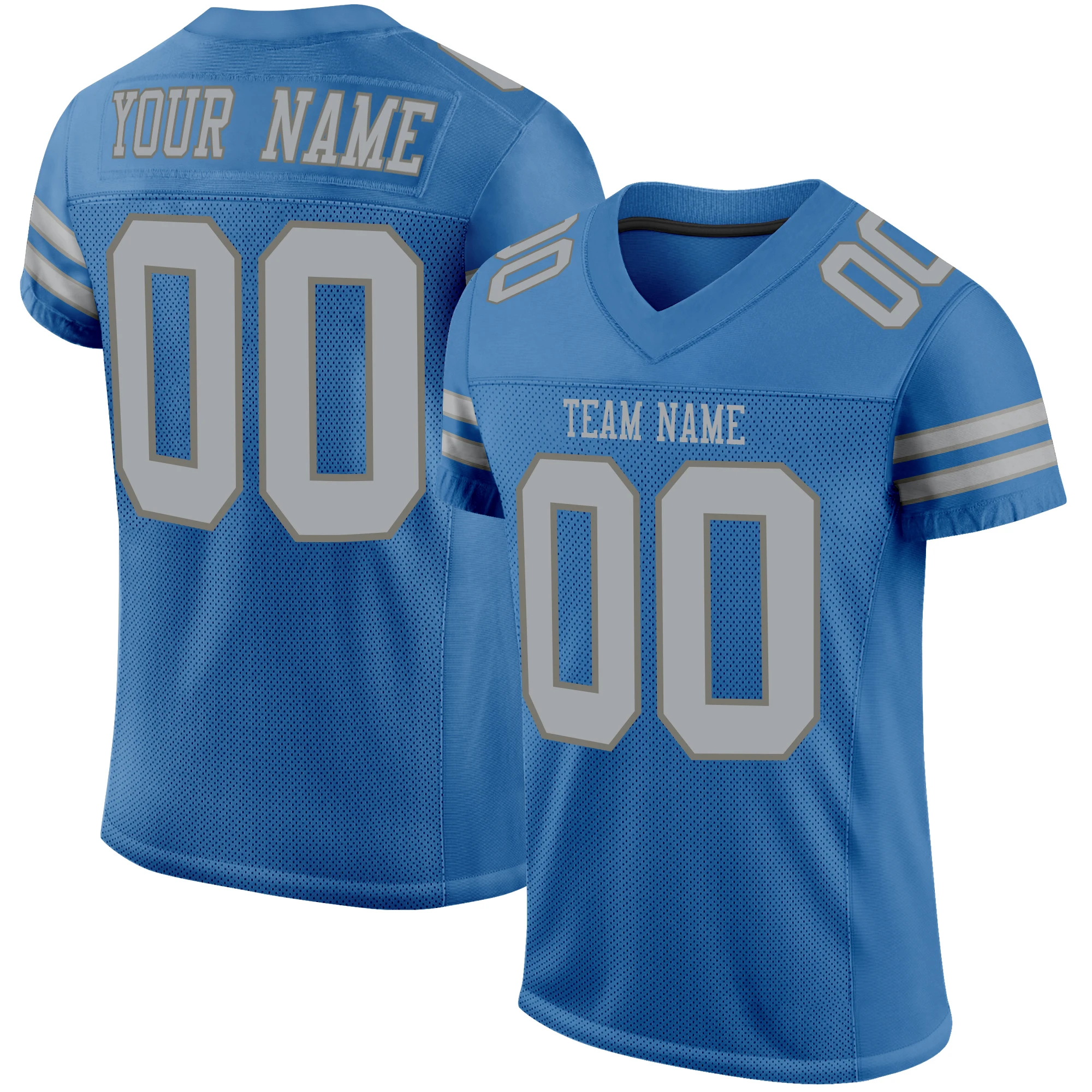 Personalized Football Jersey Print Team Name/Number Breathable Absorbent Athlete's Football Game Uniform for Boy/Girl/Kids