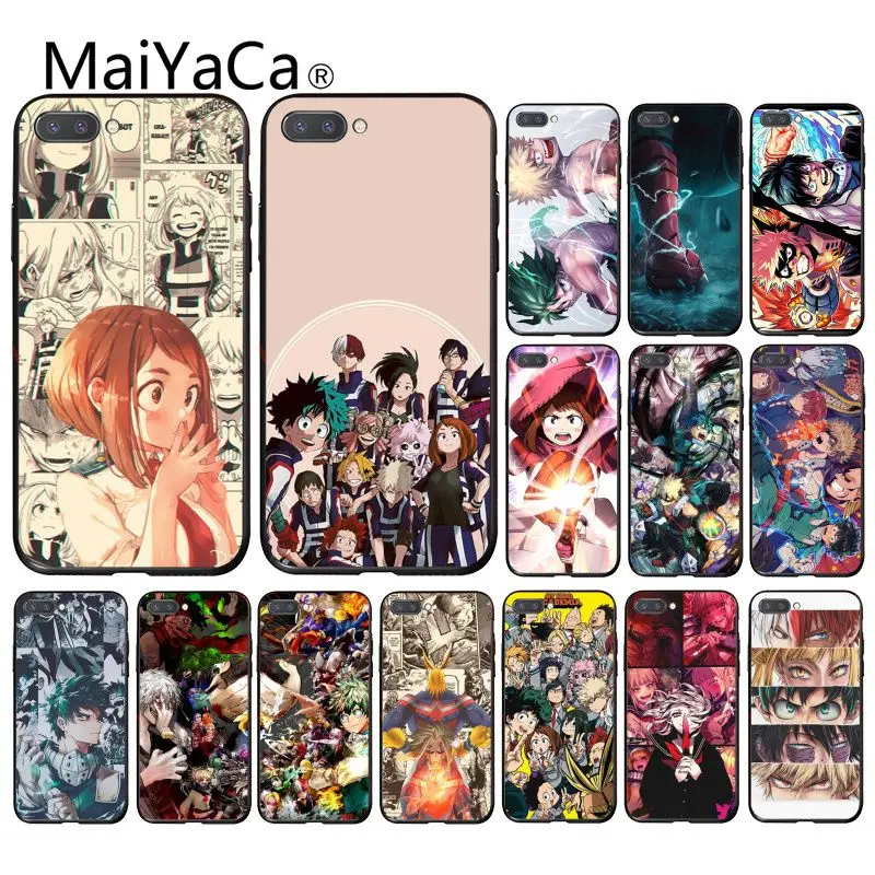 

Maiyaca My Hero Boku No Academia Deku Bakugou Phone Case for Huawei Honor 8X 9 10 20 Lite 7A Pro 7C 10i 9X Pro Play 8C