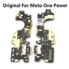 Оригинальная плата зарядного устройства PCB Flex для Motorola Moto One Power XT1942-1 P30 Note, USB-порт, док-станция, зарядный ленточный кабель