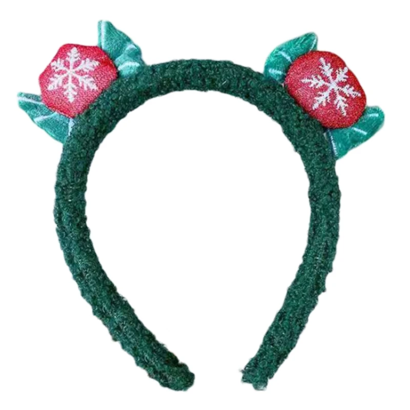 Новый стиль Искусственный Санта Клаус ободок для волос Рождественский Снеговик -