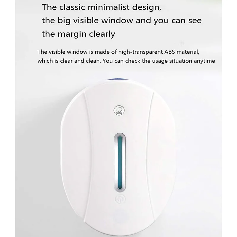 550 мл бесконтактные автоматические Сенсор дозатор для пенного мыла рук мыльный