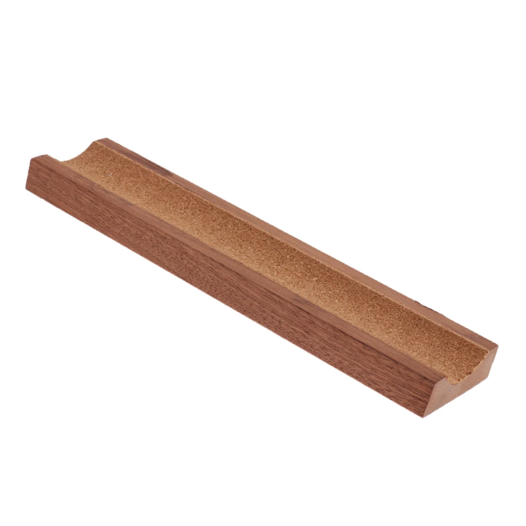 Tooyful Exquisite Solid Wood Semicircular Guitar Bass Neck Rest Caul Fretboard Support Luthier Tool | Parts & Accessories