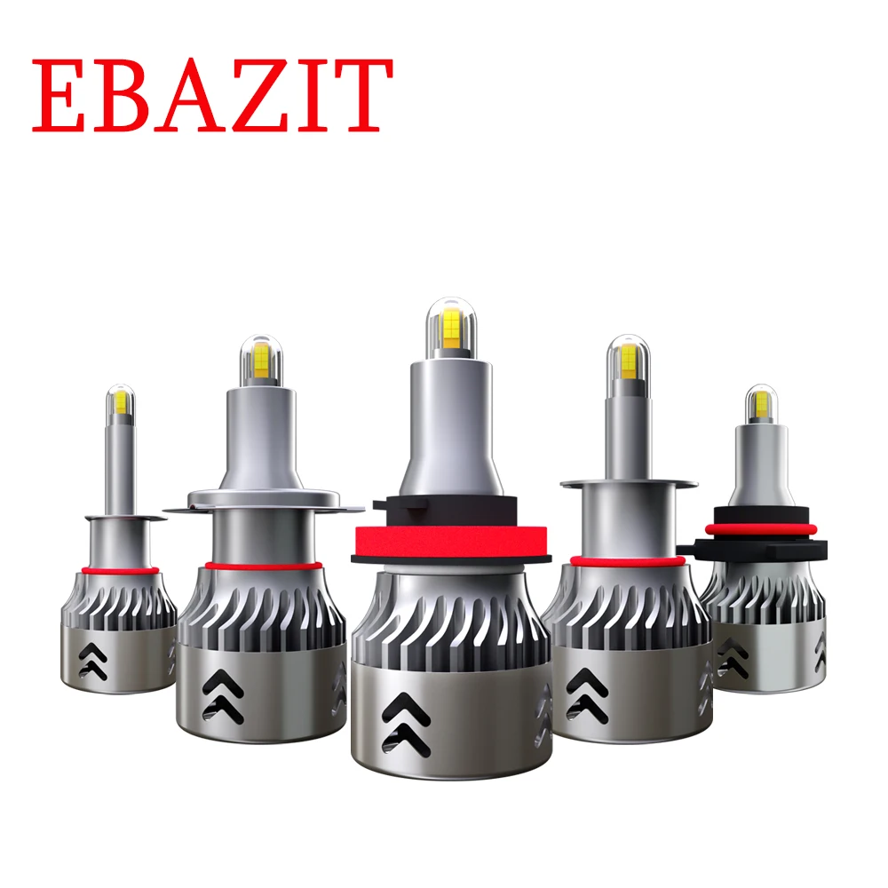 2 шт. супер яркий диод 360 градусов Турбовентилятор светодиодный H1 9005 9006 головные