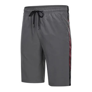 Шорты мужские однотонные на шнурке, повседневные короткие штаны для бега, с принтом алфавита, лето 2020