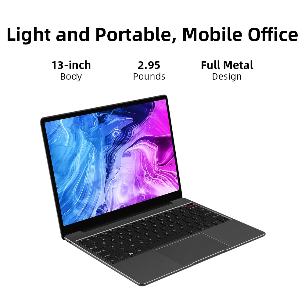 Ноутбук CHUWI CoreBook Pro 13 дюймов 2160*1440 Intel Core i3-6157U двухъядерный процессор LPDDR4 8 ГБ 256 Гб