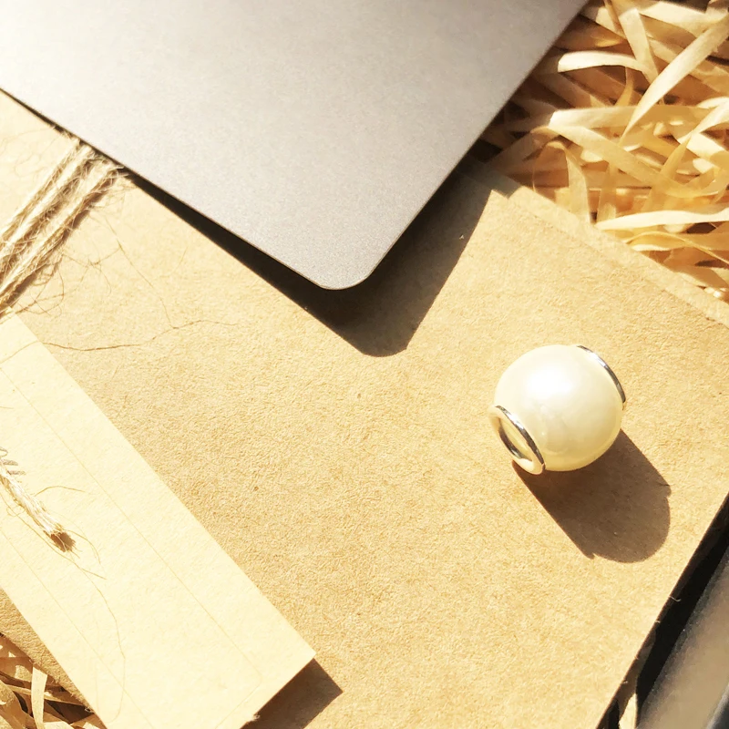 Ом Цветы Роза долгий срок службы бусины шармы стерлингового серебра 925 пробы DIY