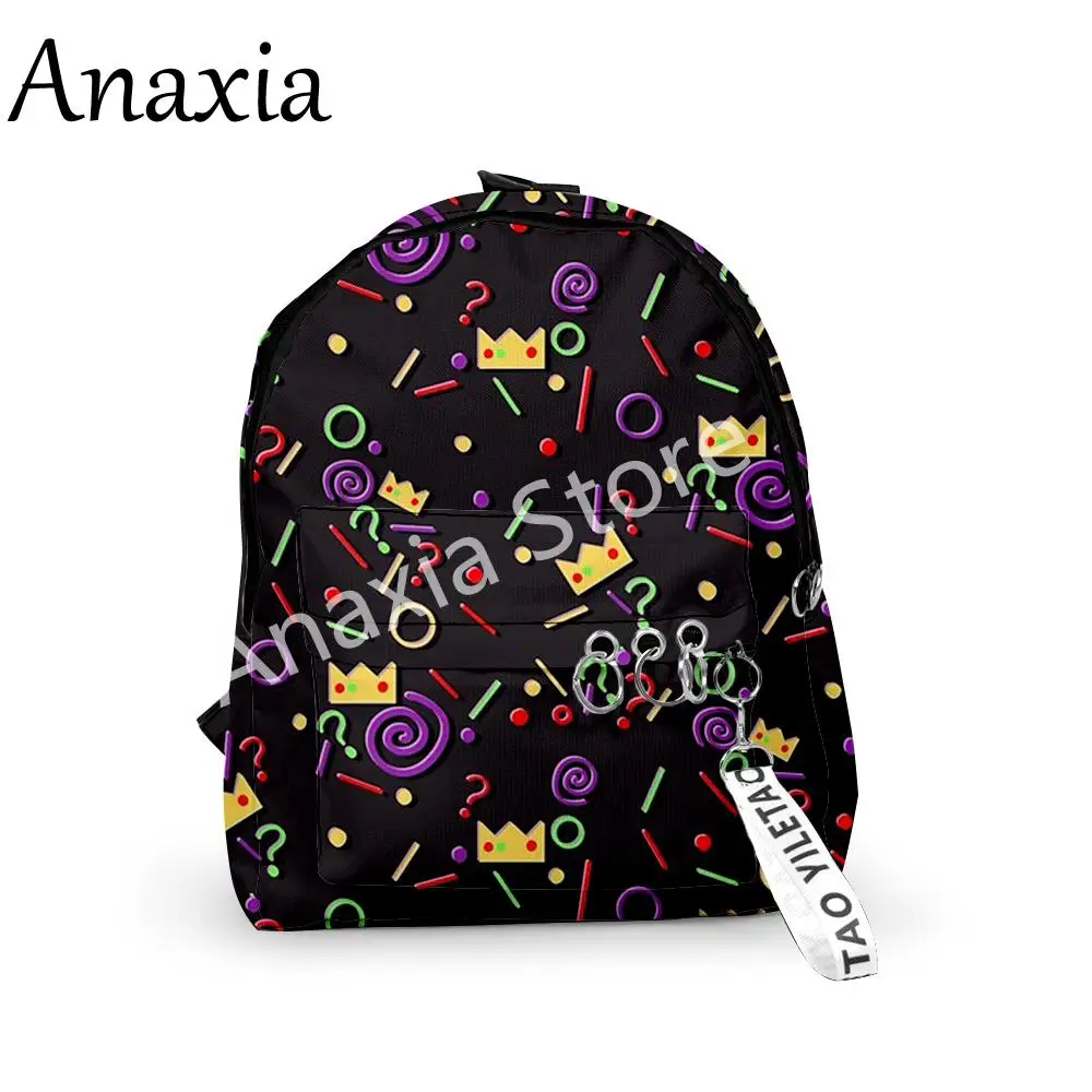 Брелок на одно плечо из ткани Оксфорд с принтом | Багаж и сумки