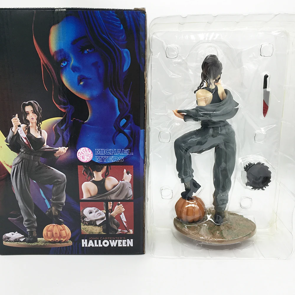 

Figure Model Toys Halloween Michael Myers Kotobukiya Horror Bishoujo John Carpenter's Sexy Girl Action Figure PVC