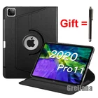 Чехол для Ipad Pro 11, 2020, вращающийся на 360 градусов Чехол-книжка с подставкой, умный кожаный чехол для Ipad pro 11, 2-го поколения, A2228, A2068, A2230