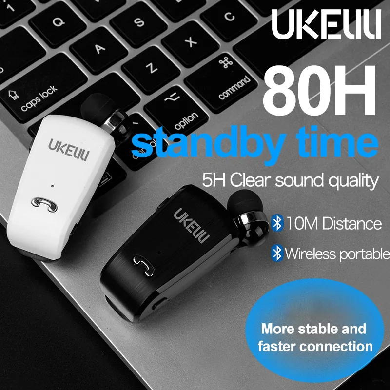Беспроводная Выдвижная Bluetooth-гарнитура 4 0 умные стереонаушники один на два AS99 |