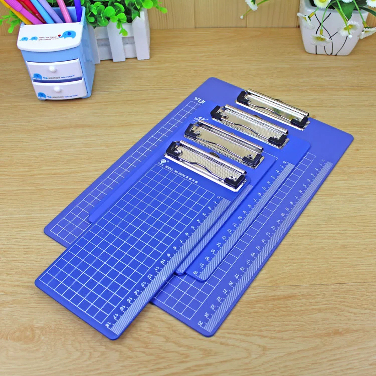 

A4a5a6 bill plastic plate clip writing splint writing pad chuck flat head plate pinch point meal plate clip