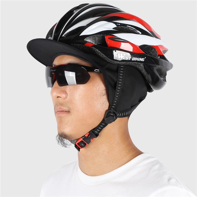 WEST BIKING, велосипедная повязка на голову, шапка для зимнего спорта на открытом воздухе, рыбалки, катания на лыжах, теплая шапка, шлем, лайнер, MTB, велосипедные колпачки